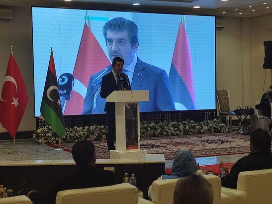 Karanfil: 11 yıl sonra Bingazi'de ilk kez Türk fuarı düzenlendi