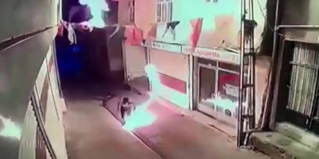 Karanlık eller devrede! Dün HDP'ye yapılan saldırının ardından AK Parti ilçe binasına molotoflu saldırı