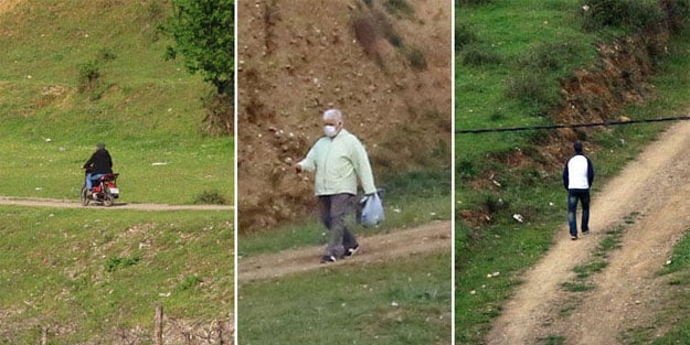 Karantina bölgesinde büyük tepki çeken görüntü