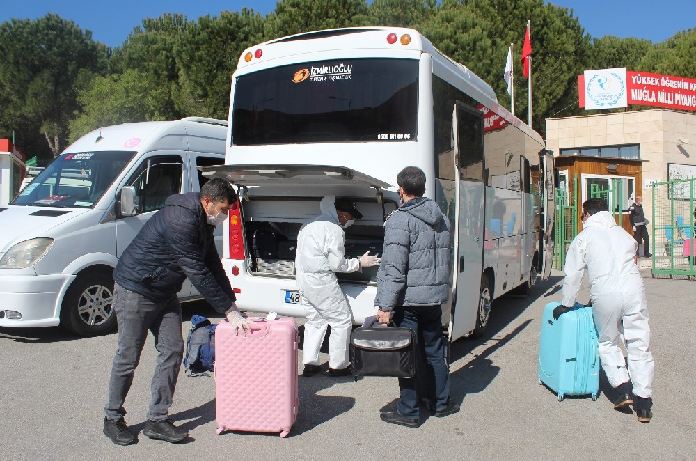 Karantina süresini tamamlayan 151 kişi memleketlerine gönderildi 