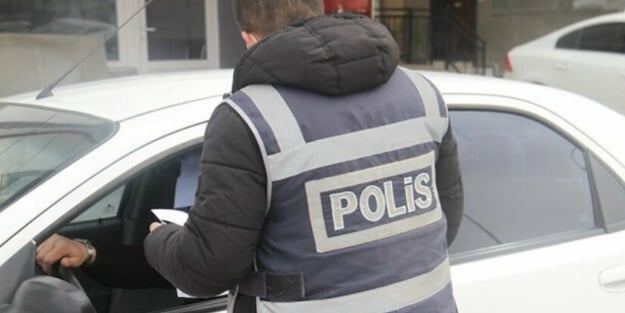 Karantinada olması gereken sürücüyü polis yakaladı