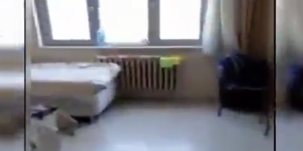 Karantinadaki kadın asılsız haberlere bu video ile cevap verdi