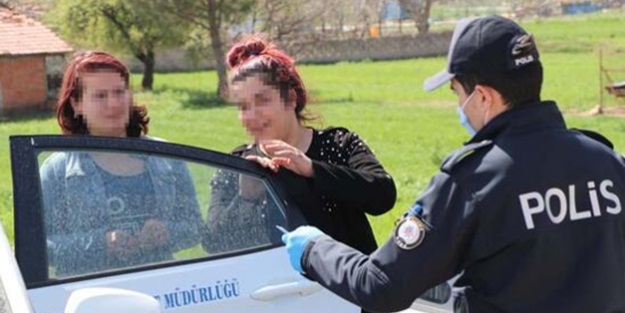 Karantinayı deldiği için ceza kesildi
