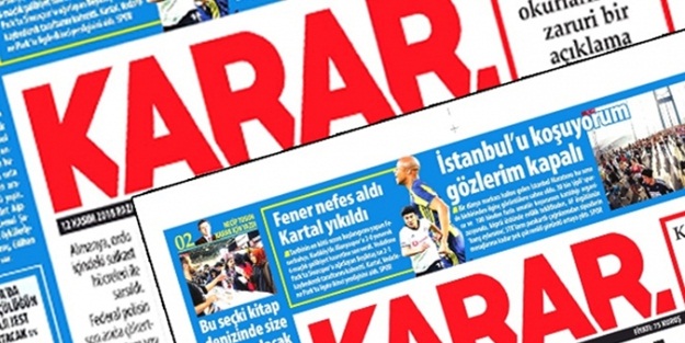 Karar Gazetesi'nden camilere karşı algı operasyonu