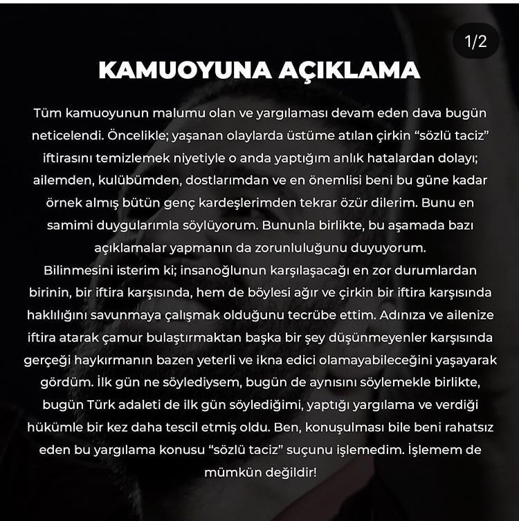 Karar sonrası Arda Turan’dan ilk açıklama 