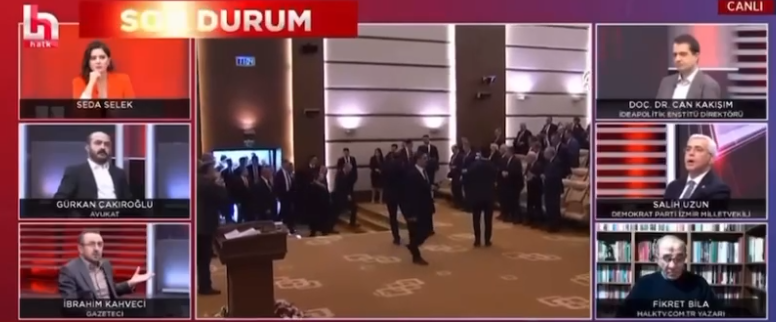 Karar yazarı İbrahim Kahveci’den Halk TV’de AK Partililere ağır hakaret: "Koyun sürüsüne dönmüşler"