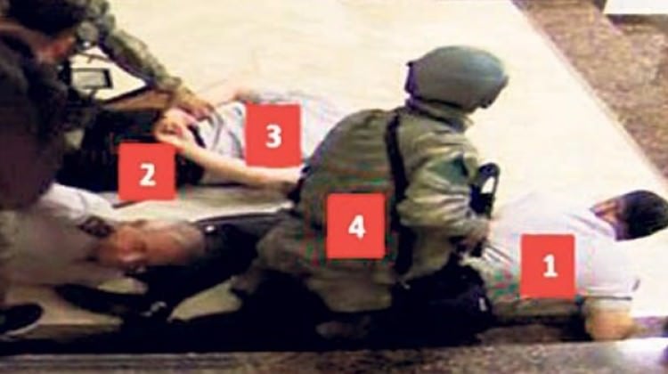 Dehşet görüntüler ortaya çıktı!