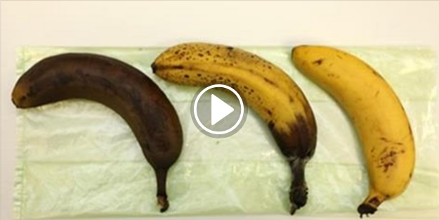 Kararmış muz tekrar sarı haline nasıl döndürülür?