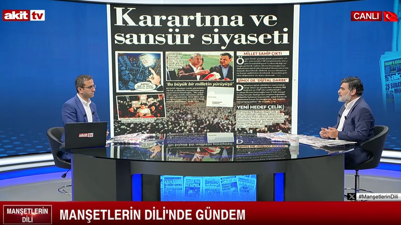 Karartma öyle değil böyle olur! Bantlı kameraya kör Cumhuriyet’e ayar