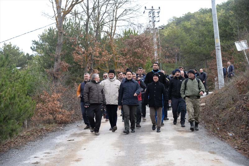 Karasu’da 9 kilometrelik doğa yürüyüşü 