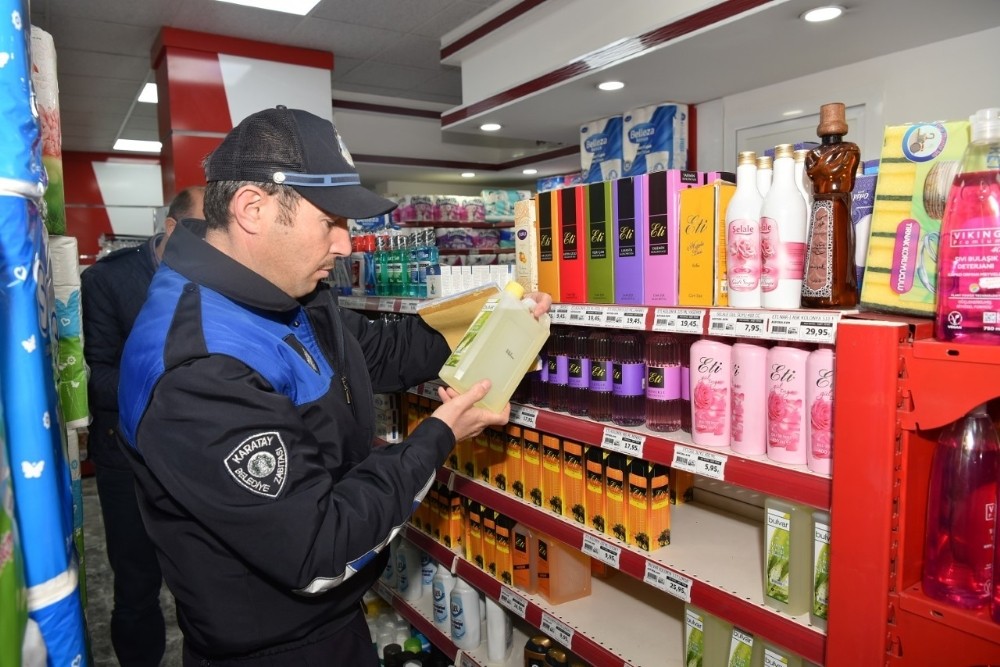 Karatay’da iş yerlerine sıkı denetim 
