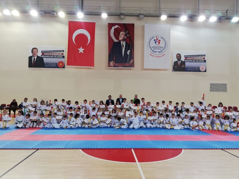 Karate de Kuşak heyecanı 