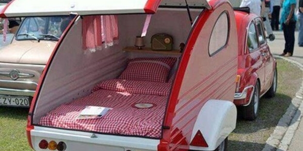 Karavana başka bir boyut geldi - FOTO