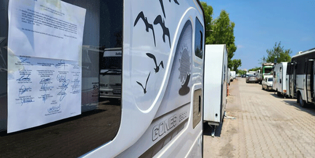 Karavancılar neye uğradığını şaşırdı! Tahliye edin çağrısı…