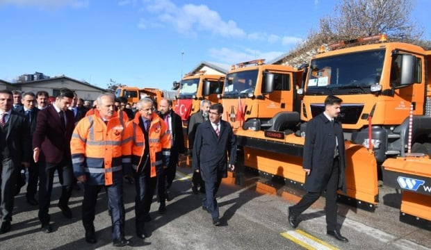 Karayolları Genel Müdürlüğünün yeni araçları hizmete alındı