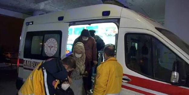 Karbonmonoksit gazından 9 kişi zehirlendi