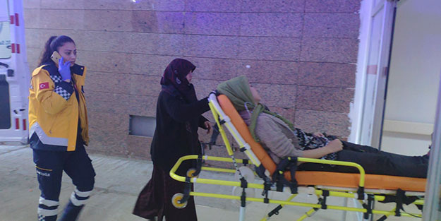 Karbonmonoksit gazından zehirlenen kız hastaneye yetiştirildi