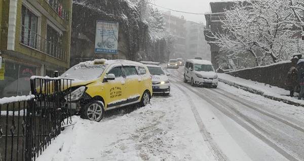 Karda kazan yapan taksicinin gelir kaybını kim karşılar?
