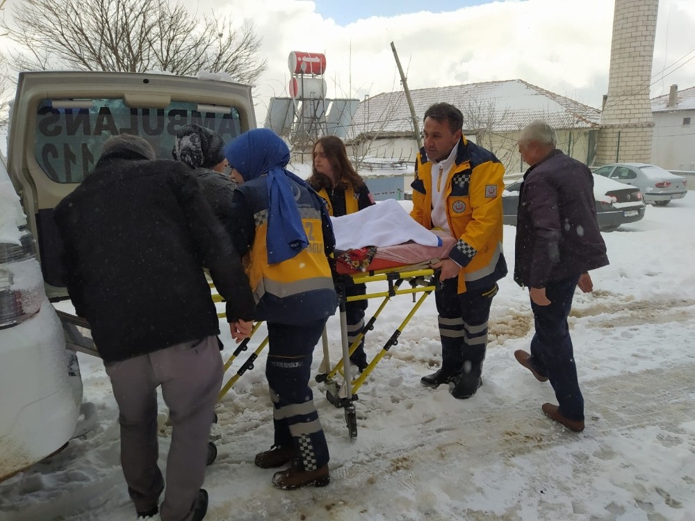 Karda mahsur kalan diyaliz hastası için seferberlik 
