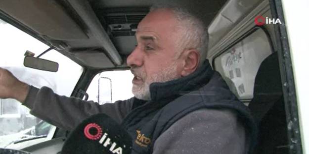 Karda yolda kalan vatandaş İmamoğlu'na isyan etti: Rezillik!