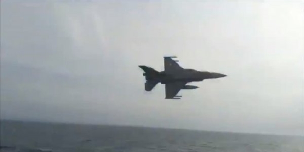 Kardak olayının yıl dönümünde F-16'lar havalandı!