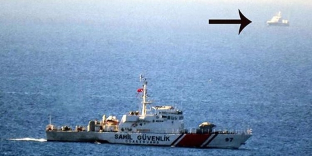 Kardak'a yaklaşıyordu, bir anda geri döndü