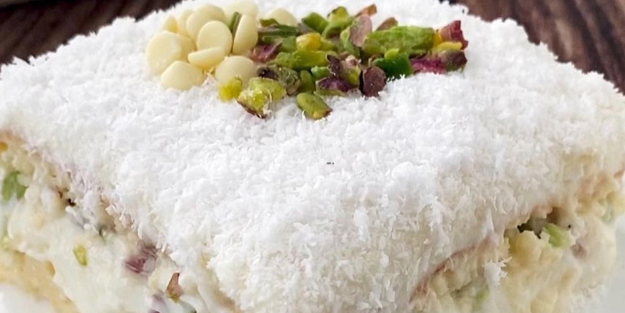 Kardelen pastası tarifi nasıl yapılır? Bu kadar lezzetli bir pasta yemediniz kardelen tatlısı tarifi