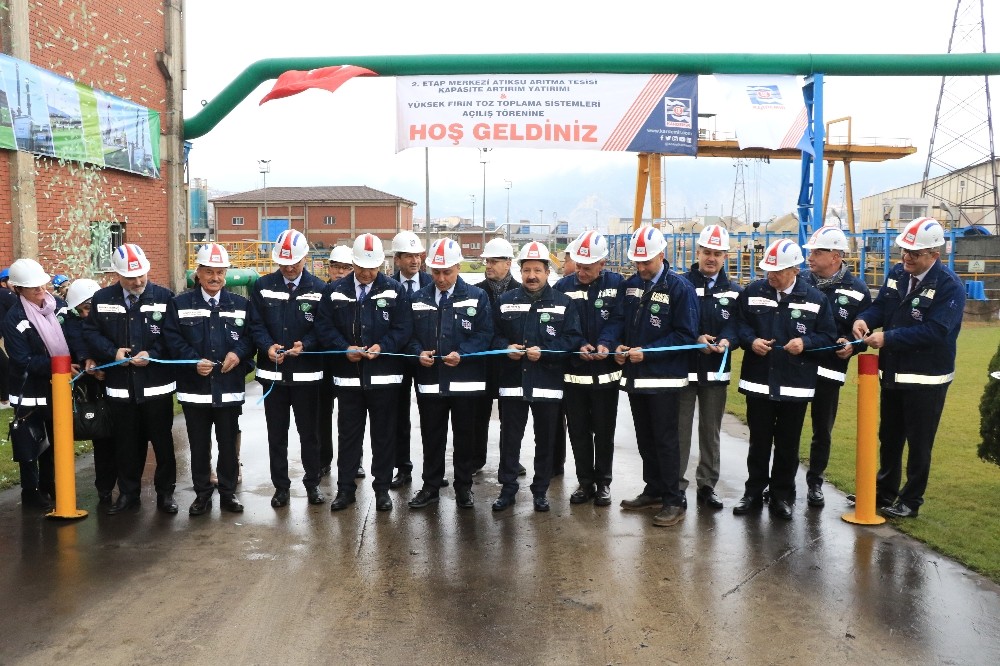 KARDEMİR 66 Milyon TL’lik çevre yatırımlarının açılışını yaptı 