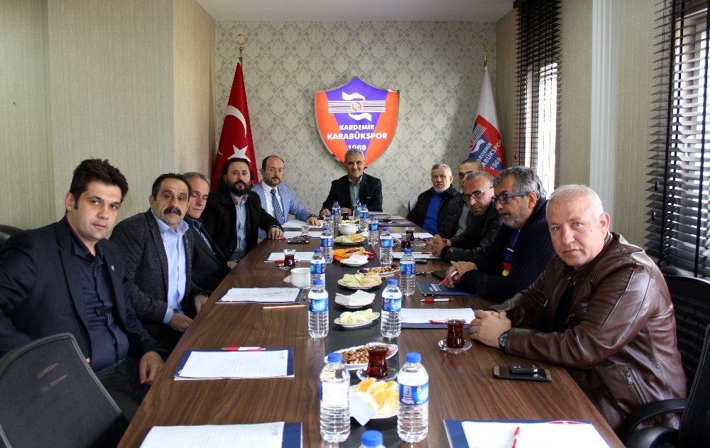 Kardemir Karabükspor yönetiminde görev dağılımı yapıldı 