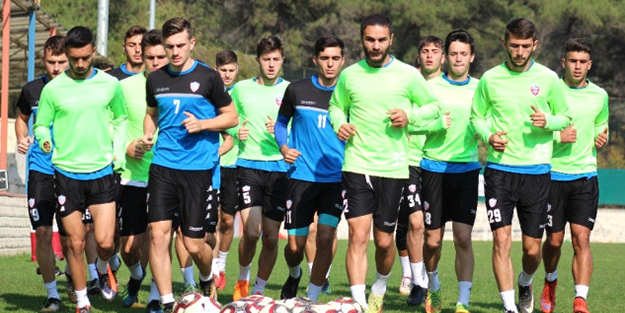 Kardemir Karabükspor'da Altay maçının hazırlıkları devam ediyor