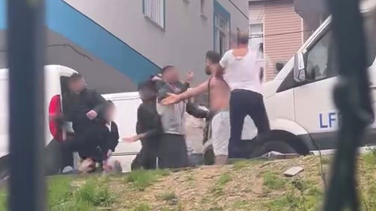 Kardeş kavgasında kan aktı! Korkunç anlar kamerada