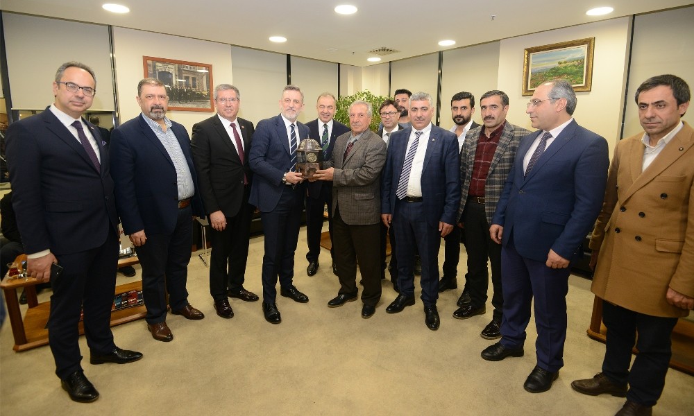 Kardeş oda Doğubayazıt TSO’dan BTSO’ya ziyaret 