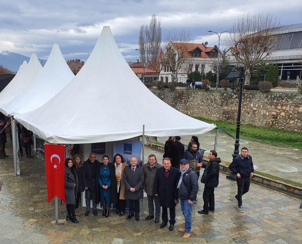 Kardeş şehir Prizren’de Kuşadası tanıtımı 