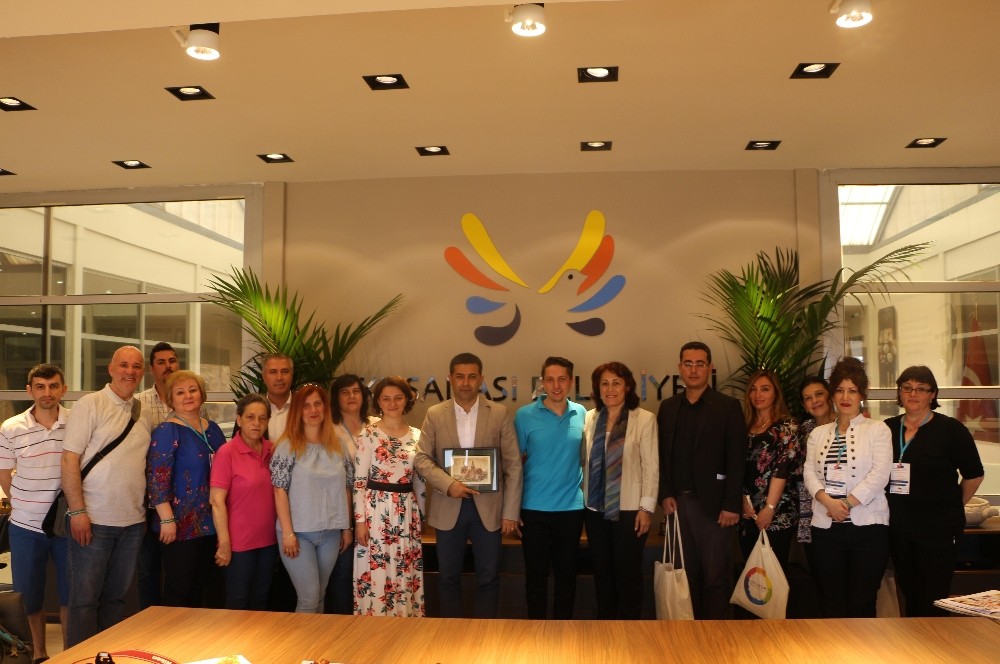 Kardeş şehir Sinaia heyetinden Günel’e ziyaret 