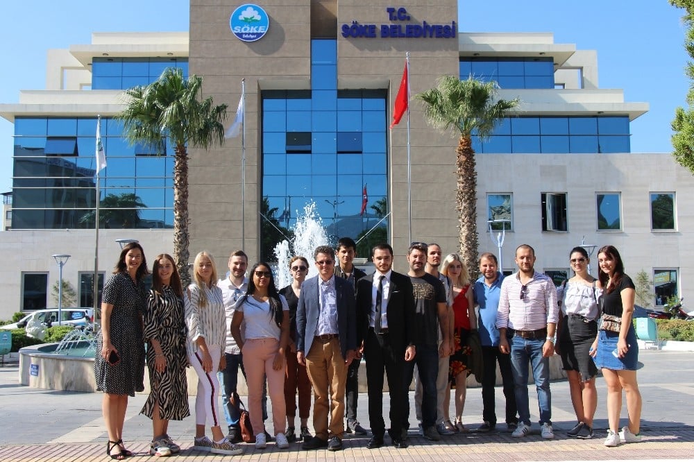 Kardeş şehirlerin gençleri Söke’de buluştu 