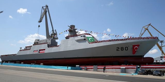 Kardeş ülke duyurdu: Türk yapımı korvetler düşmanı uzakta tutacak