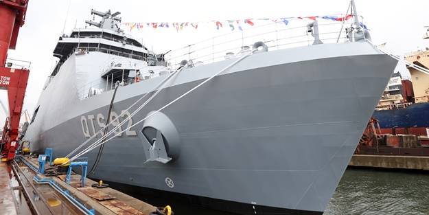 Kardeş ülke için Türkiye'de üretildi... Teslimatı yapıldı