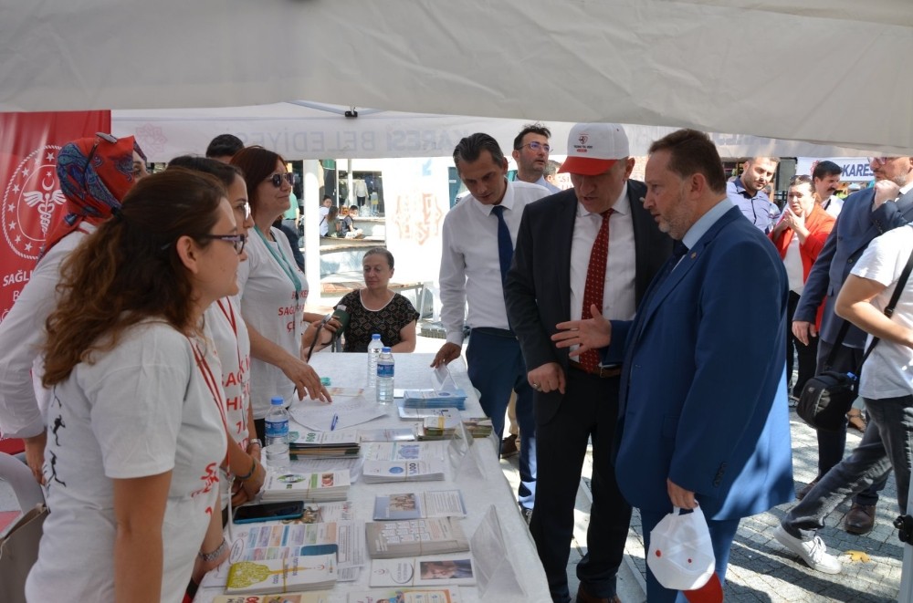 Karesi Halk sağlığı günleri’ne yoğun ilgi 