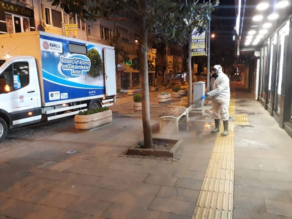 Karesi’de koronavirüs seferberliği 