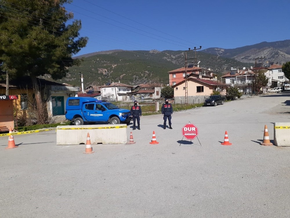 Kargı’ya bağlı Yeşilköy Köyü karantinaya alındı 