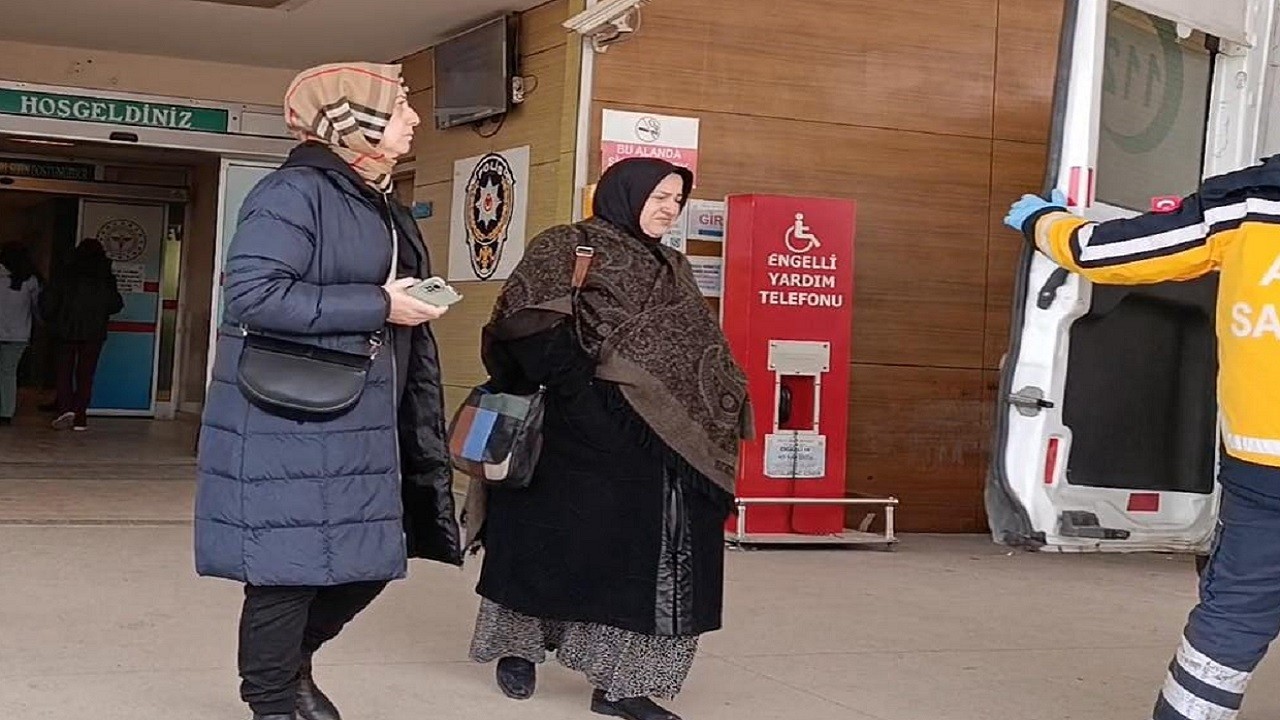 Karı koca ölümle burun buruna geldi