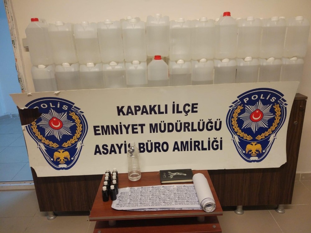 Karı kocaya etil alkol operasyonu 