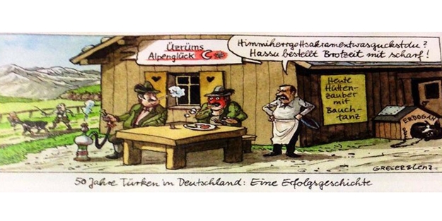 Almanya o skandal karikatürü savundu!