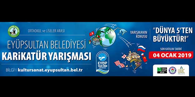 Karikatüristler ‘Dünya 5’ten büyük’ diyecek