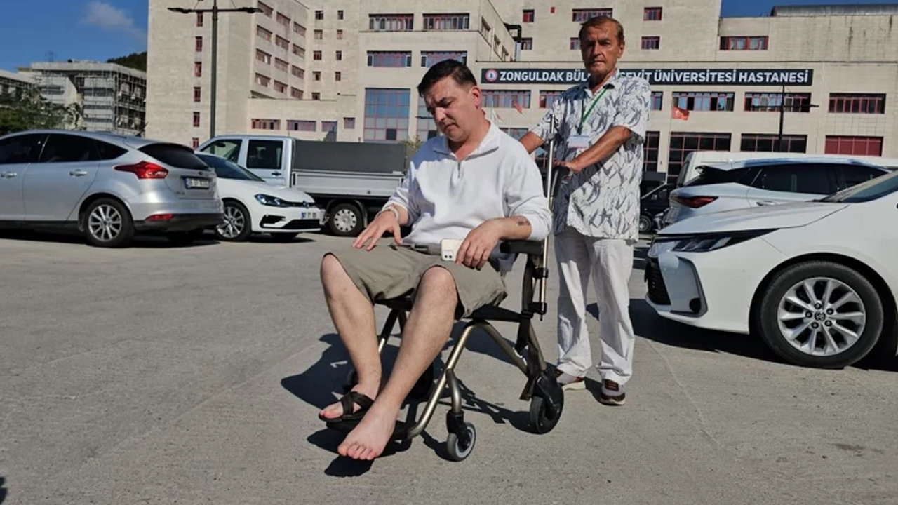 Karın ağrısı ile gittiği hastanede yürüyemez hale geldi!