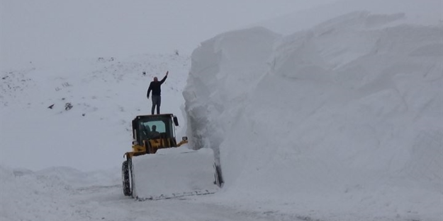 Karın boyu 6 metreyi aştı