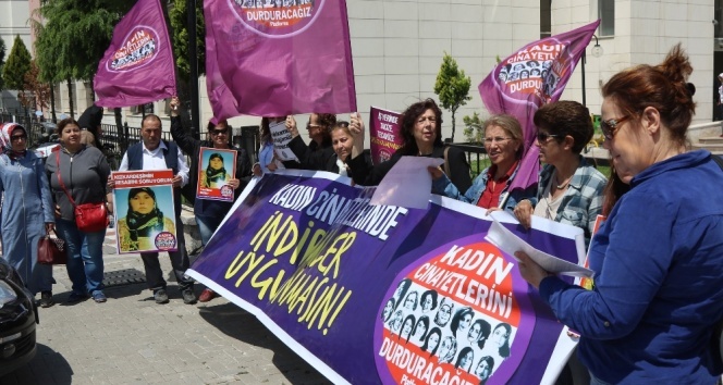 Karısını yakarak öldüren adam hakim karşısına çıktı