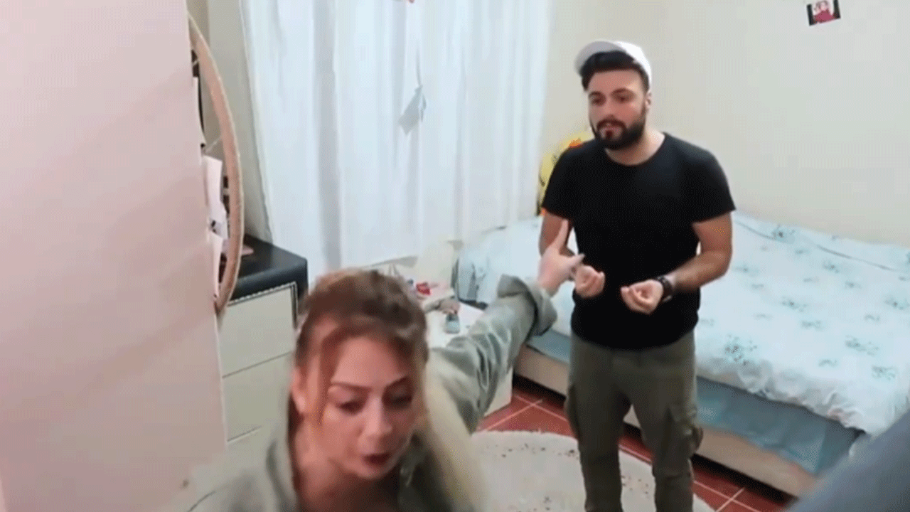 Karısının mini eteklerini atan adam kadının gerçek yüzünü böyle gördü Sosyal medyada viral oldu!