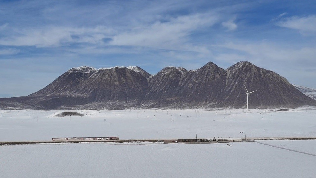 Karla kaplı Kirkor Dağı’ndaki büyüleyici yolculuk