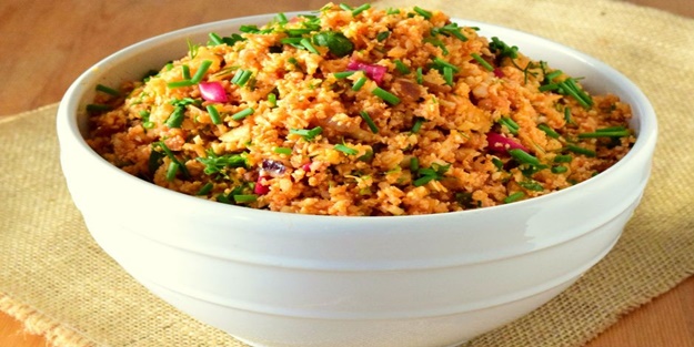 Karnabaharlı kısır nasıl yapılır?